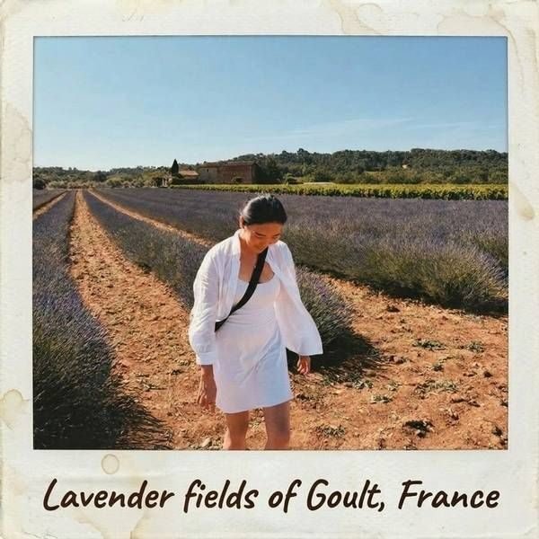 Lavender fields of Goult, France